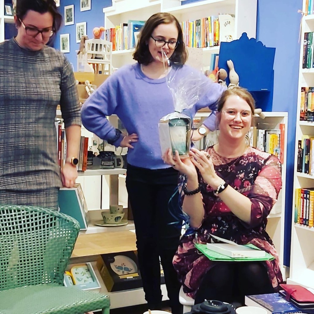 Bedankje voor mijn komst naar Leeuwarden (met Bianca en Petra)